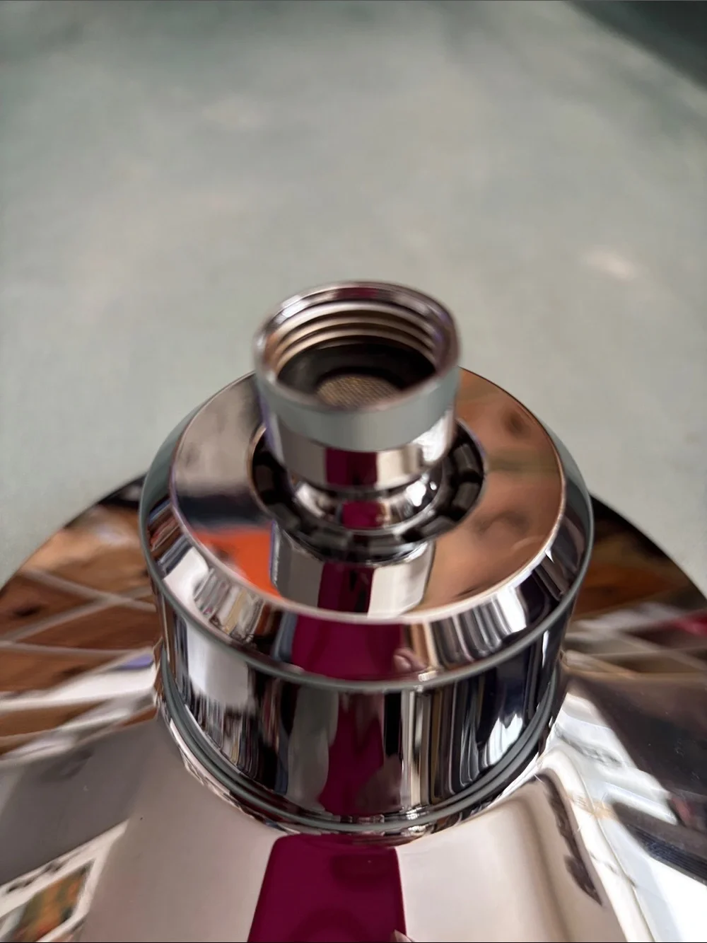 Delta 5 Settings Chrome Shower Head H2Okinetic